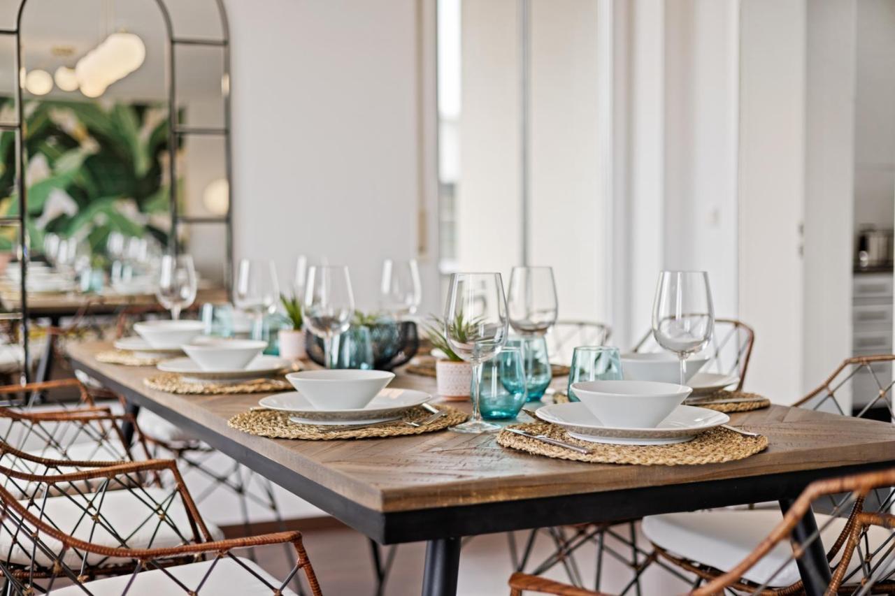 Arbio I Premium Penthouse Apartment Augsburg Kültér fotó