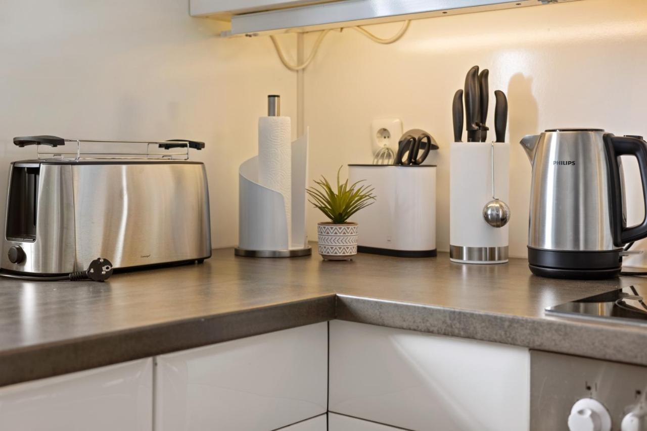 Arbio I Premium Penthouse Apartment Augsburg Kültér fotó