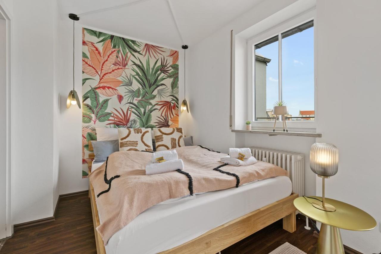 Arbio I Premium Penthouse Apartment Augsburg Kültér fotó