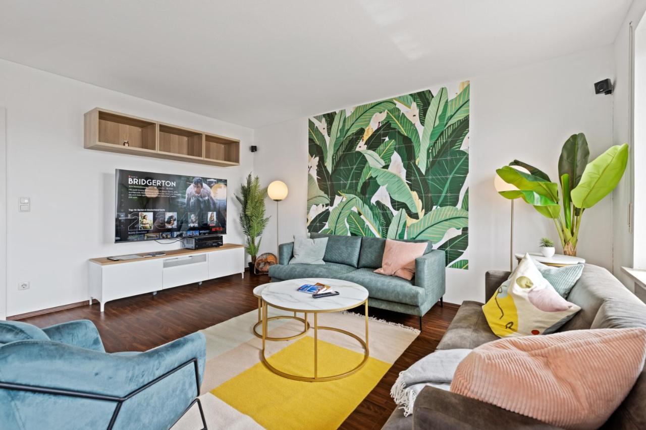 Arbio I Premium Penthouse Apartment Augsburg Kültér fotó