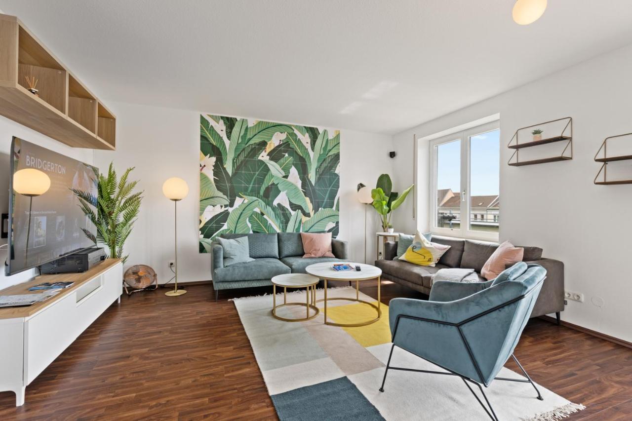 Arbio I Premium Penthouse Apartment Augsburg Kültér fotó