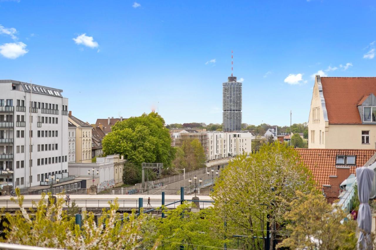 Arbio I Premium Penthouse Apartment Augsburg Kültér fotó
