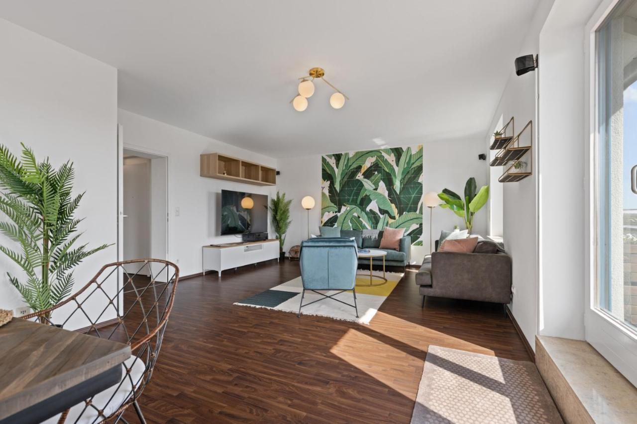 Arbio I Premium Penthouse Apartment Augsburg Kültér fotó
