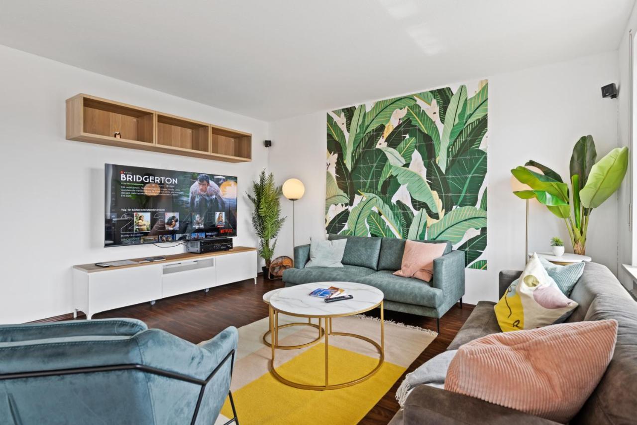 Arbio I Premium Penthouse Apartment Augsburg Kültér fotó